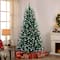 7.5ft. Pre-Lit Alexa Enabled Mountain Fir Artificial Christmas Tree, Multicolor LED Lights